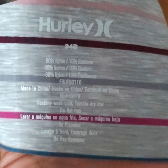 Womens Hurley Bra - Picture 4 of 4